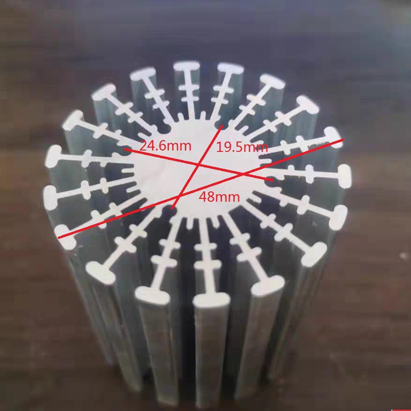 Home Automation System Diy - 48mm Aluminum round Heat Sink Radiator