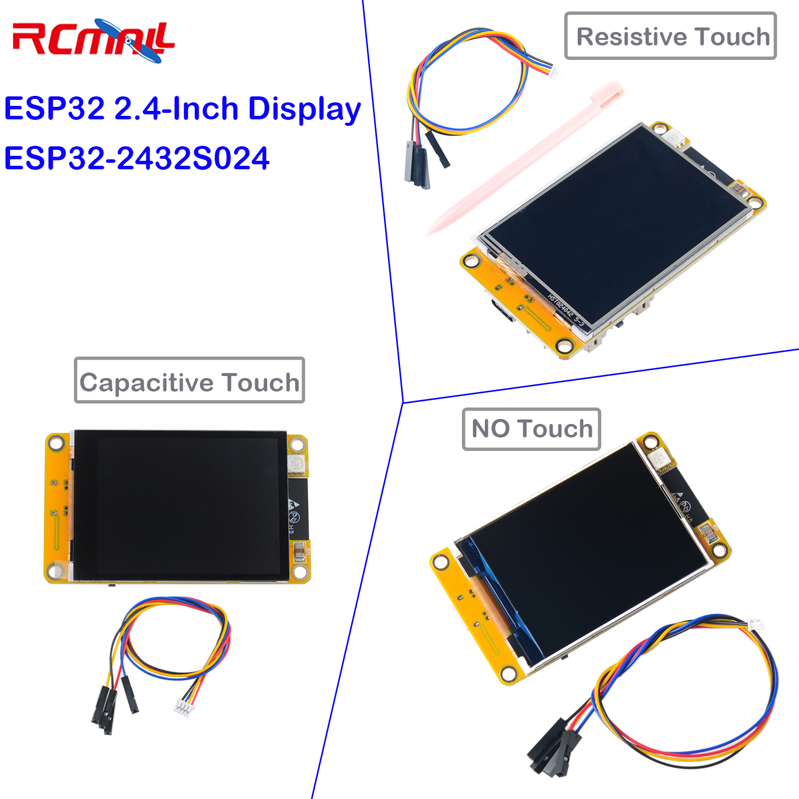 Home Automation Arduino - 2.4 inch ESP32 Display WiFi+BT ESP32