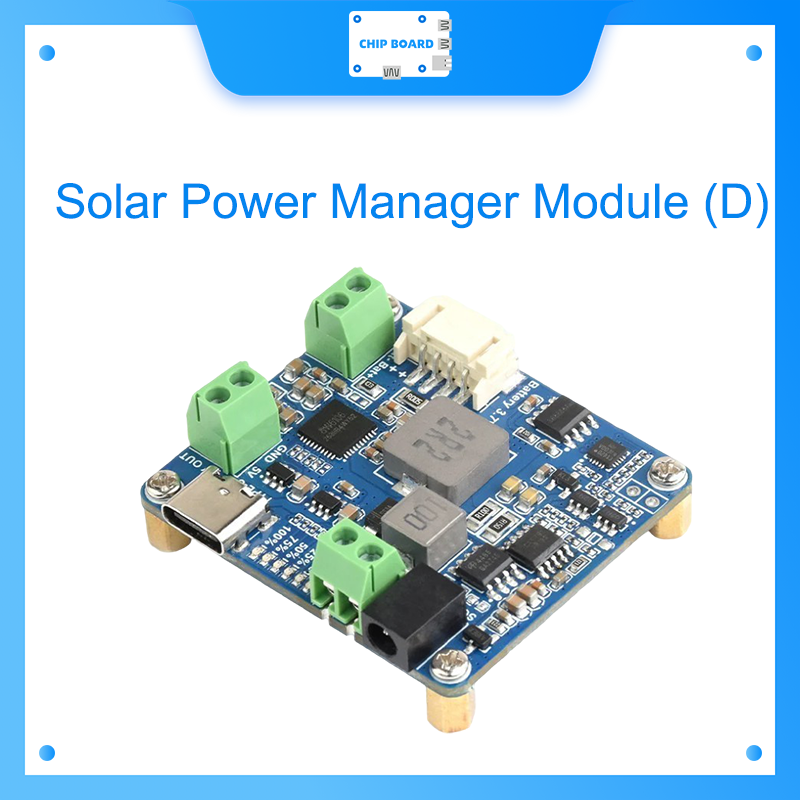Home Automation Arduino - Waveshare Solar Power Manager Module (D),