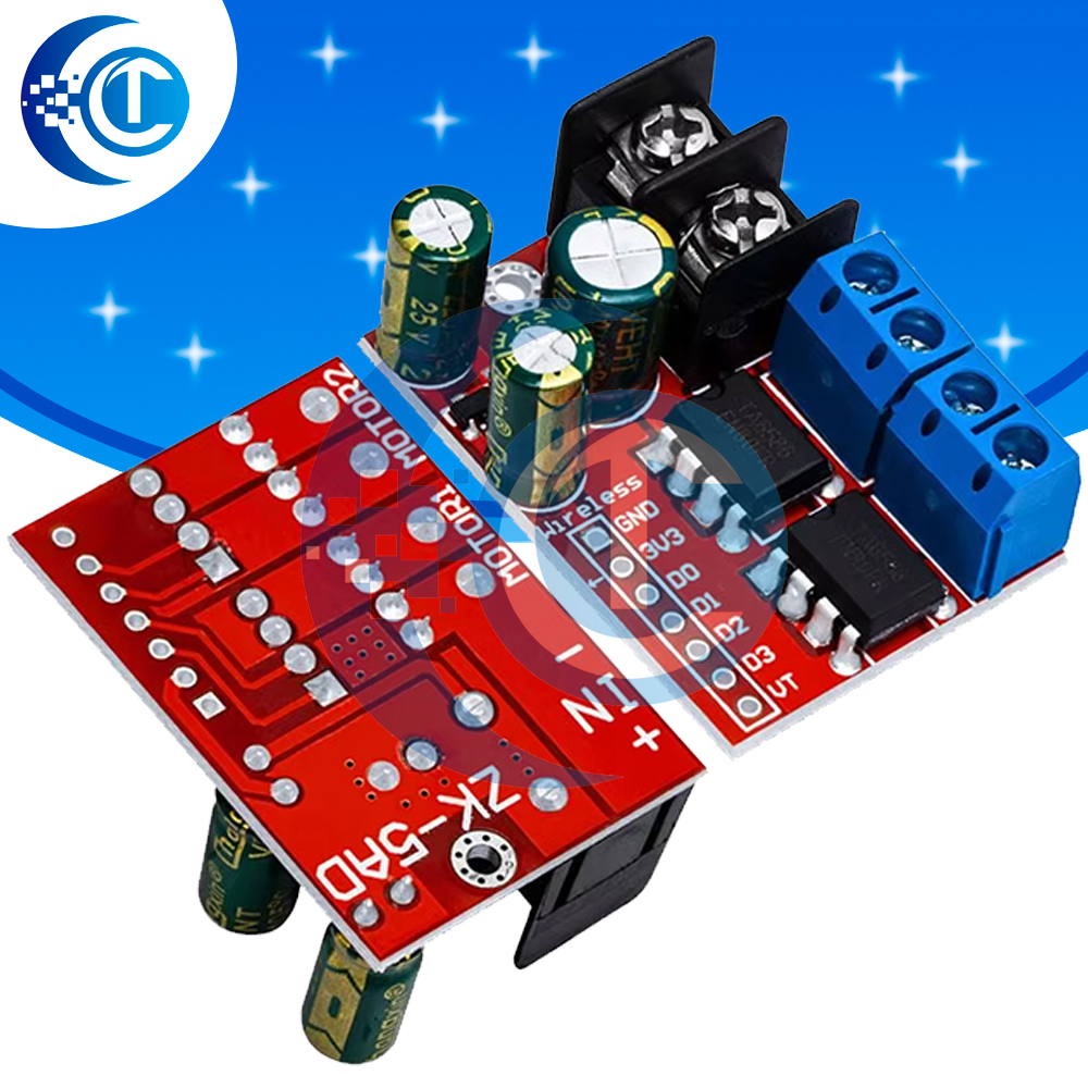 Level Shifter 3.3V - Dual DC Motor Driver Module (Dual