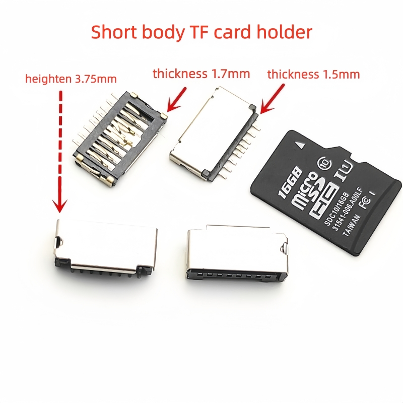 Home Assistant Sd - 5/10Pcs Mini-Short Ultra-thin TF card holder
