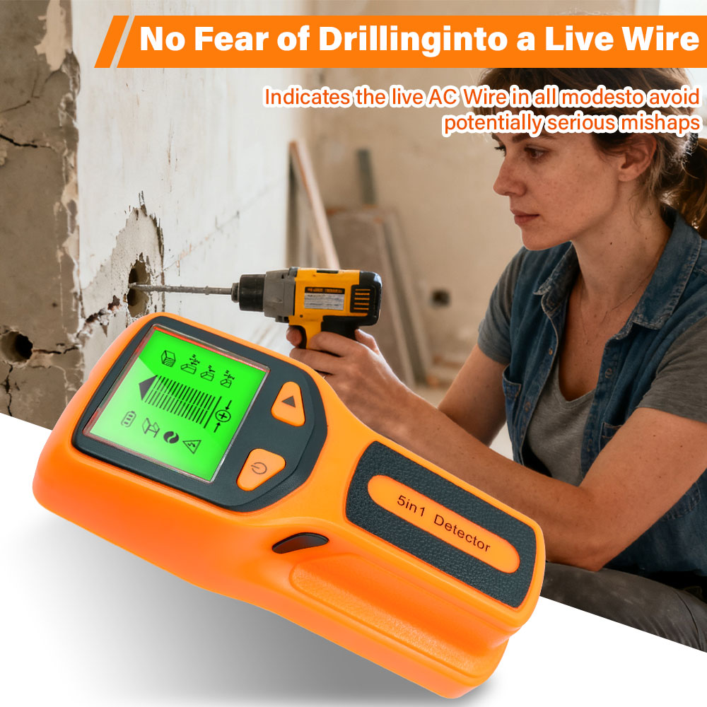 Handheld 5 in 1 Digital Wall S - Water Leak Detector Wired incelemesi ve fiyatı