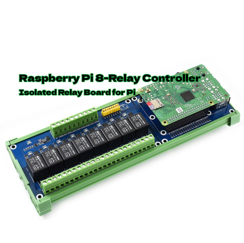 8-Channel Relay HAT for Raspbe - Home Automation Raspberry Pi incelemesi ve fiyatı