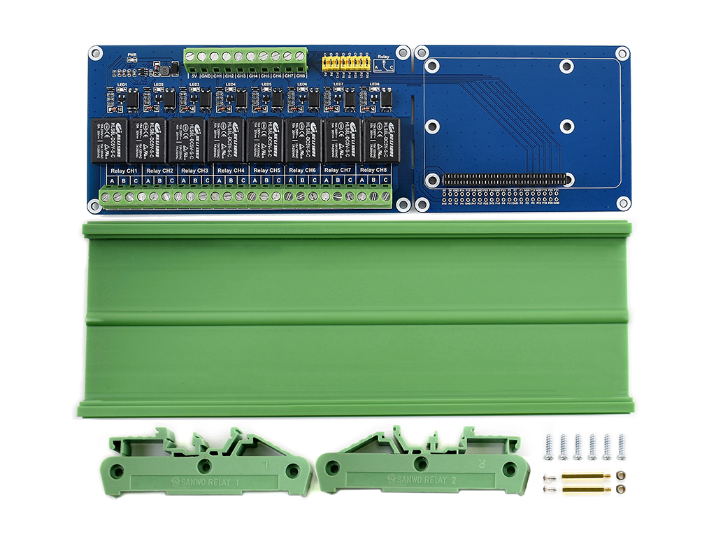 8-Channel Relay HAT for Raspbe - Home Automation Raspberry Pi incelemesi ve fiyatı