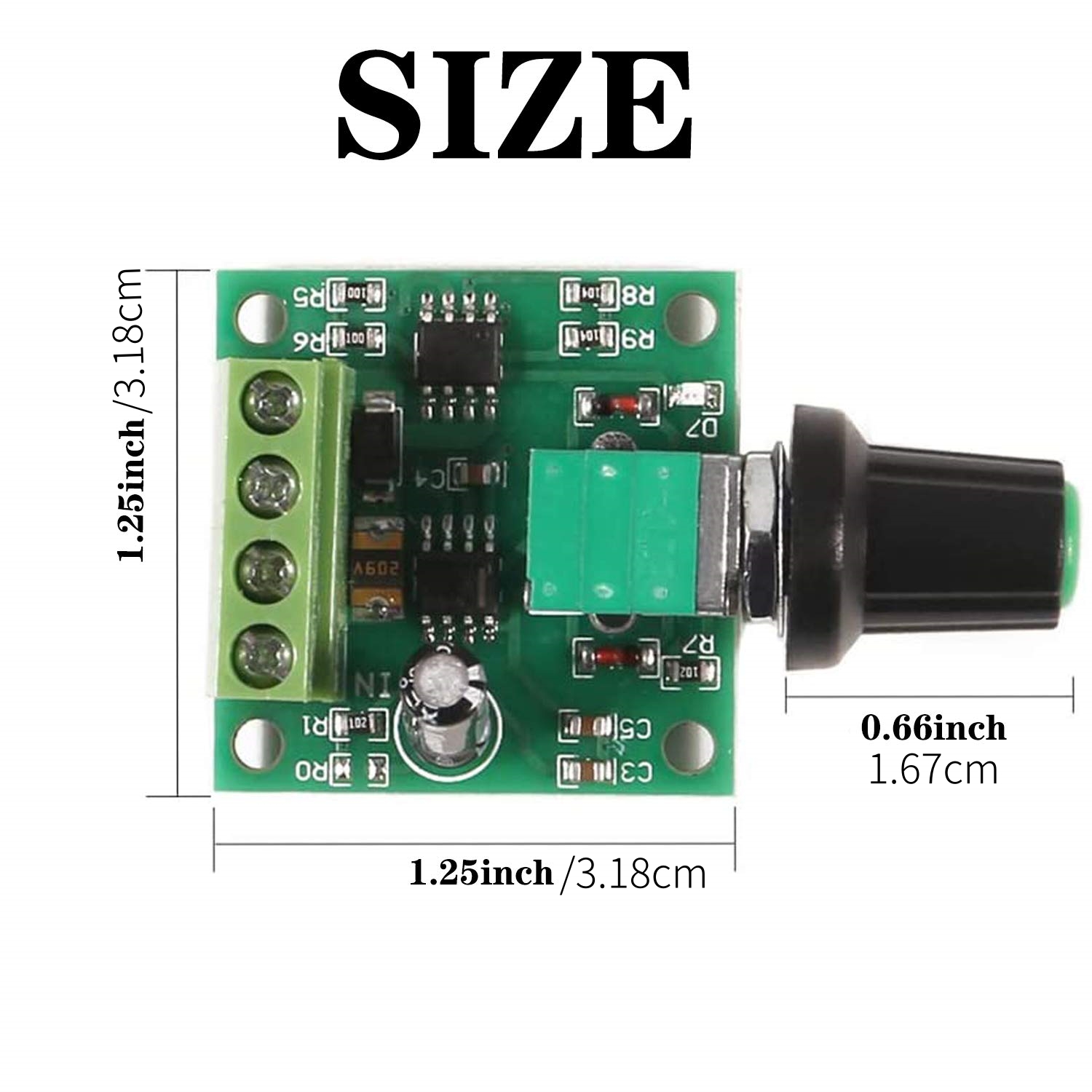 5/10PCS DC voltage motor speed - Level Shifter 3.3V incelemesi ve fiyatı