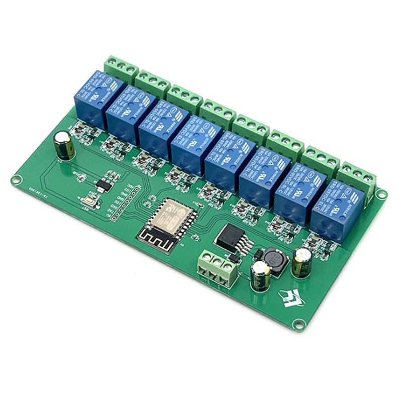 ESP8266 WIFI 8 Channel Relay M - Relay 8 Channel Board incelemesi ve fiyatı
