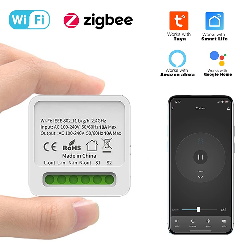 Tuya 16A Mini Wifi Smart Switc - Home Automation Diy incelemesi ve fiyatı