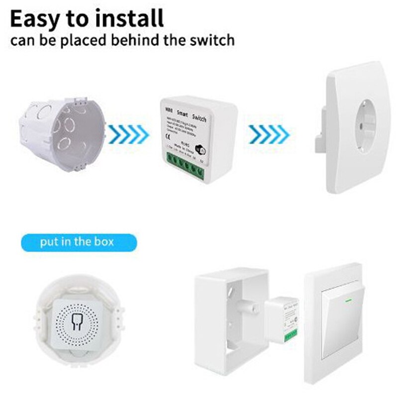 Tuya 16A Mini Wifi Smart Switc - Home Automation Diy incelemesi ve fiyatı