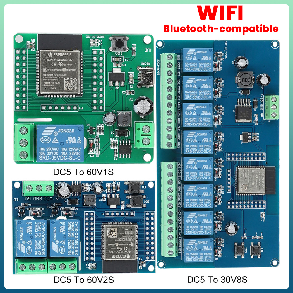 ESP32 Power Supply Module 1/2/ - Relay 8 Channel Board incelemesi ve fiyatı