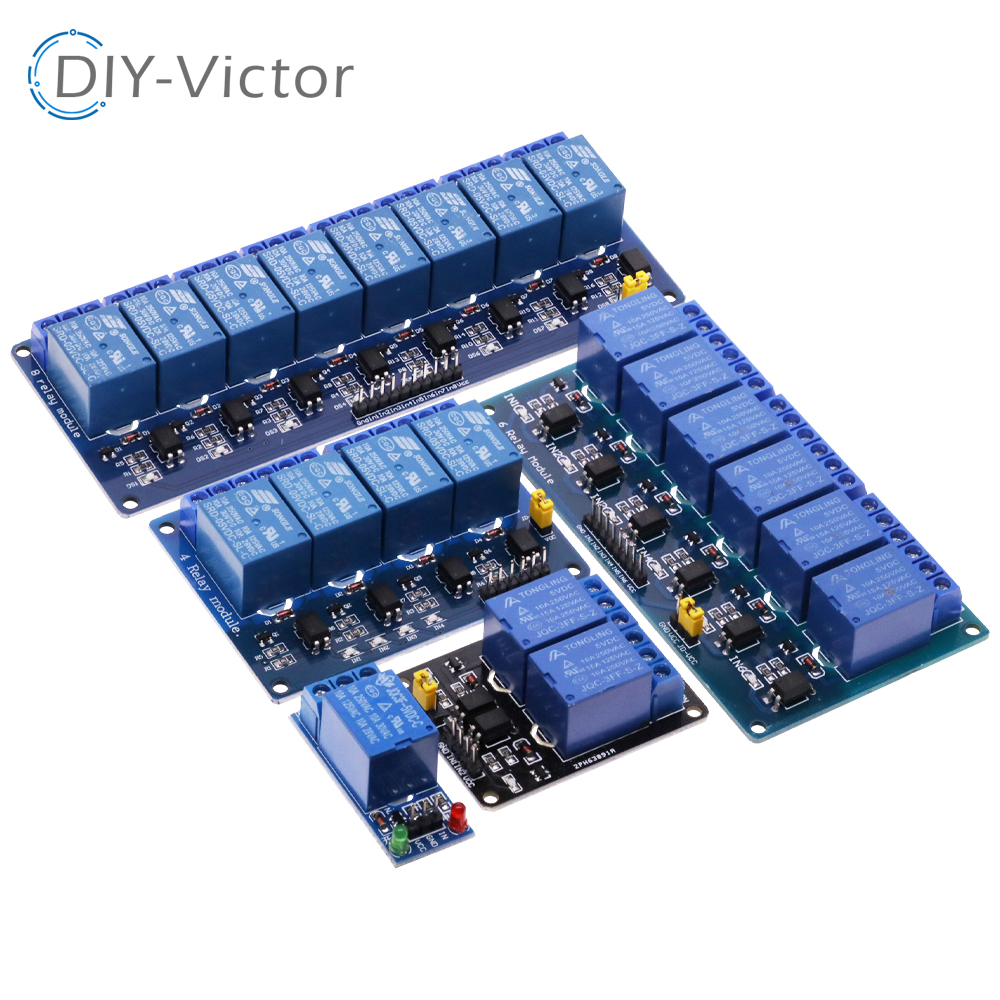 1 2 4 6 8 Channel DC 5V 12V Re - Relay 8 Channel Board incelemesi ve fiyatı