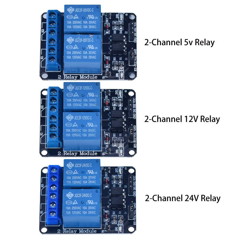 DC 5V 12V 24V 1 2 4 6 8 Channe - Relay 8 Channel Board incelemesi ve fiyatı