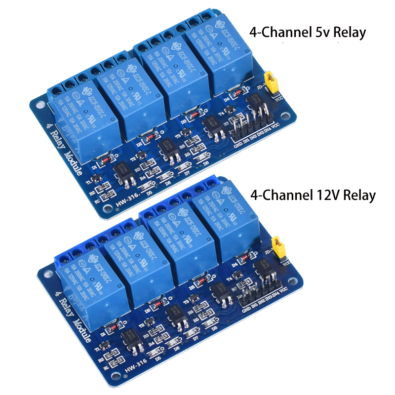 DC 5V 12V 24V 1 2 4 6 8 Channe - Relay 8 Channel Board incelemesi ve fiyatı