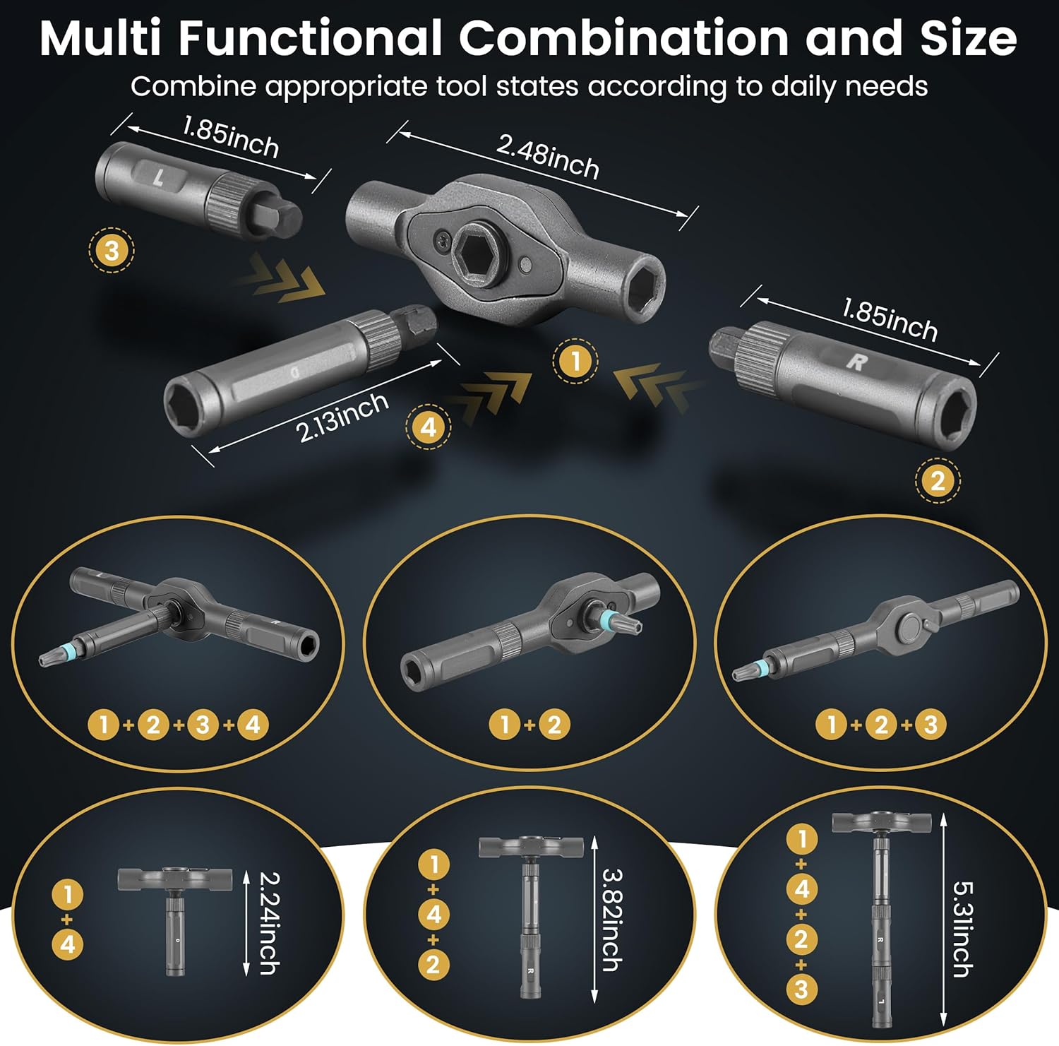 24-in-1 Magnetic Ratchet Screw - Home Automation System Diy incelemesi ve fiyatı
