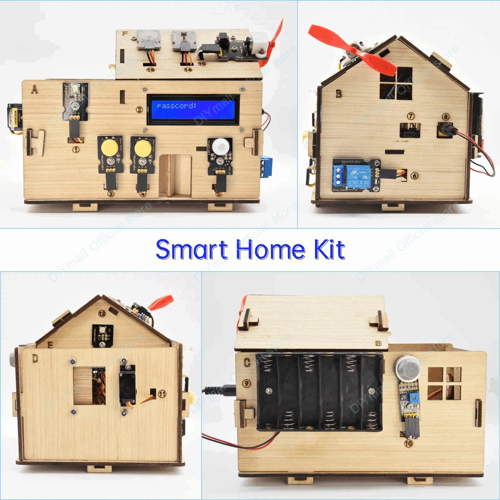 Keyestudio Smart IoT Home Kit  - Home Automation Arduino incelemesi ve fiyatı