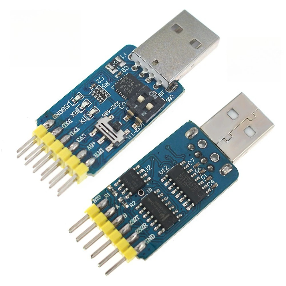 6 in 1 USB Serial Adapter CP21 - Level Shifter 3.3V incelemesi ve fiyatı