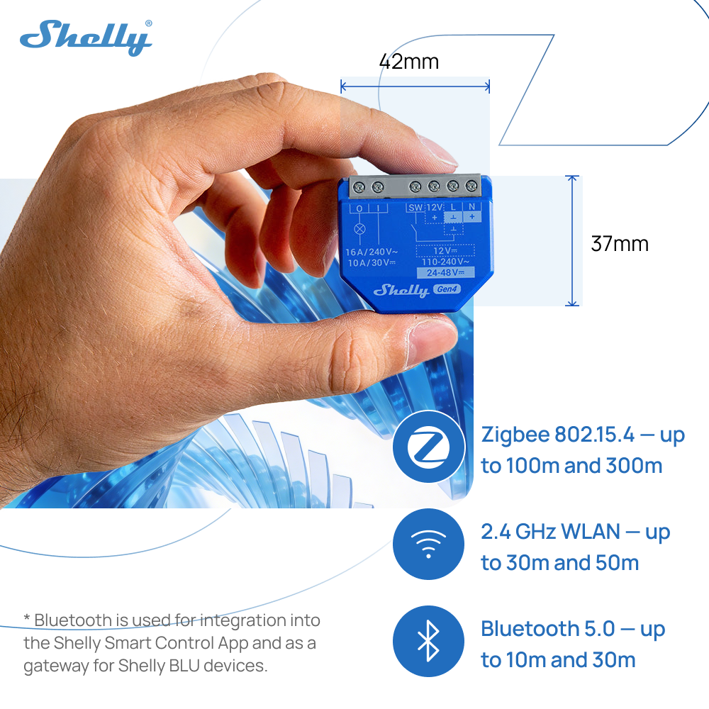 Shelly 1 Gen4 Zigbee Dry Conta - Shelly Relay Module incelemesi ve fiyatı
