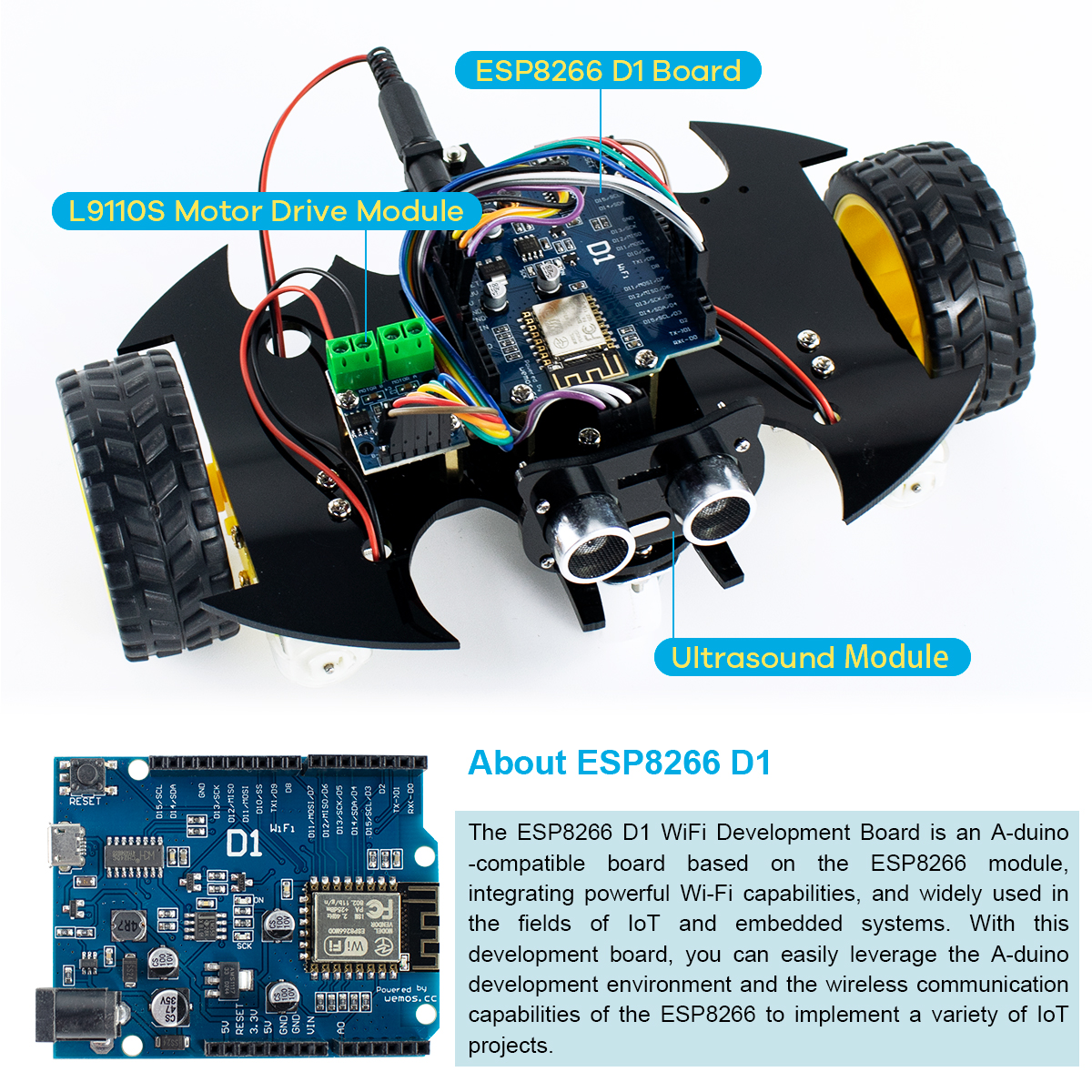 2WD Smart Robot Car Chassis Ki - Diy Automation Projects incelemesi ve fiyatı