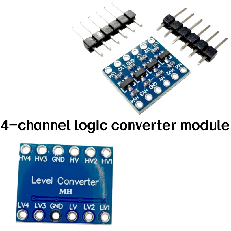 4-Channel Logic Level Converte - Level Shifter 3.3V incelemesi ve fiyatı