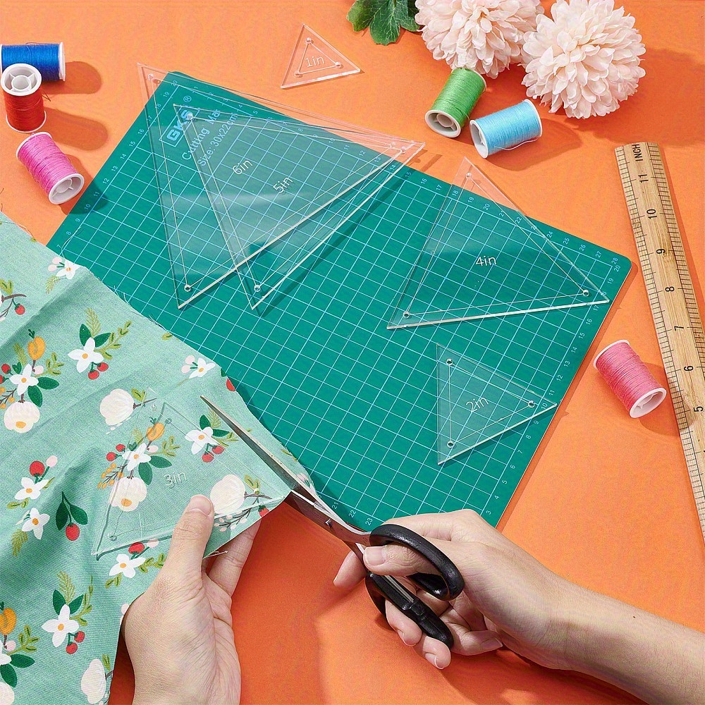 6pcs Acrylic Patchwork Triangl - Diy Automation incelemesi ve fiyatı