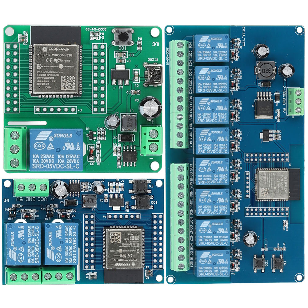 ESP32 1/2/8 Channel Power Supp - Relay 8 Channel Board incelemesi ve fiyatı