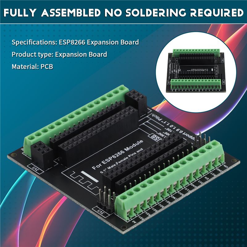 Y22A-ESP8266 Expansion Board 3 - Esp8266 Nodemcu Board incelemesi ve fiyatı