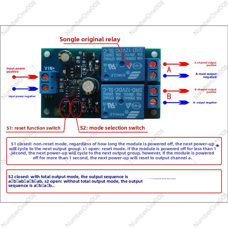DIY Dual-Speed Rotary Relay Mo - Diy Smart Home Automation Devices incelemesi ve fiyatı