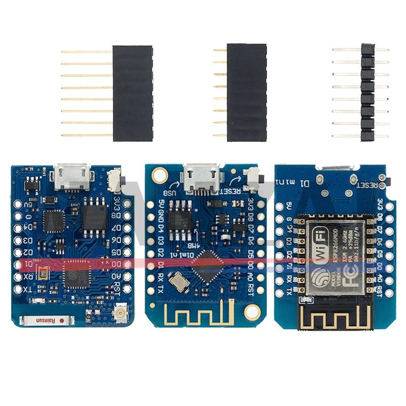 WeMos D1 Mini Pro V3.0.0 Bytes - Esp8266 Nodemcu Board incelemesi ve fiyatı