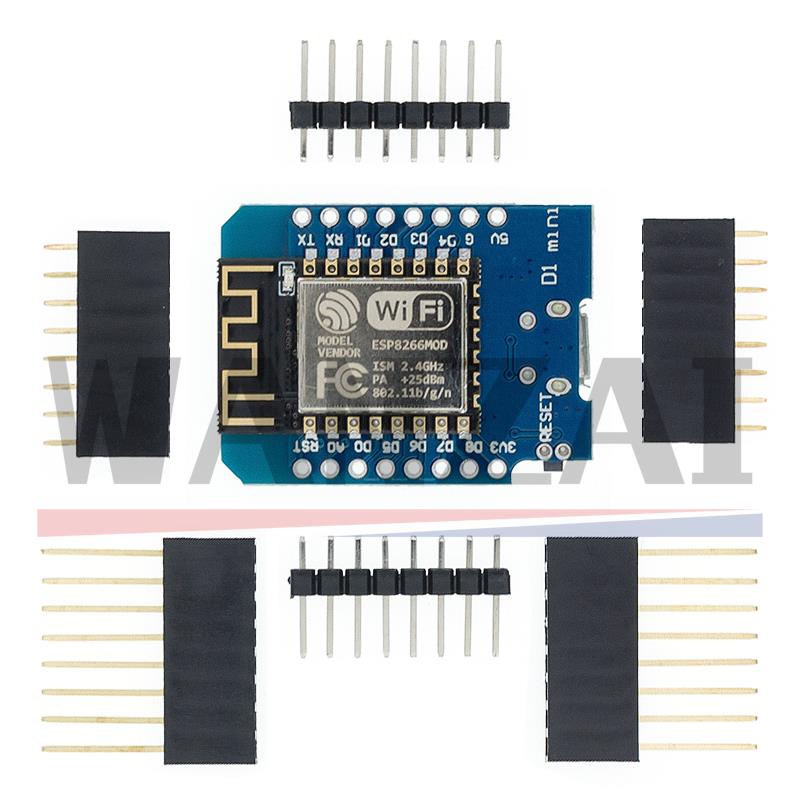 WeMos D1 Mini Pro V3.0.0 Bytes - Esp8266 Nodemcu Board incelemesi ve fiyatı