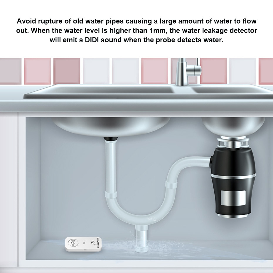 KERUI Wireless Water Sensor 90 - Home Automation Technology incelemesi ve fiyatı