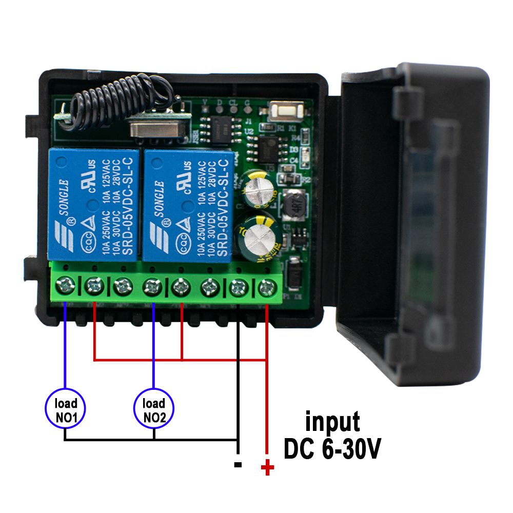 1~10pcs 2 Channel 433MHz RF Re - 433Mhz Receiver Module incelemesi ve fiyatı