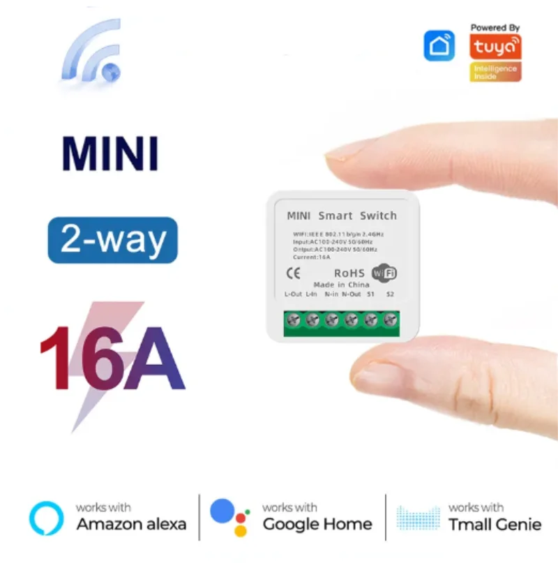 Tuya Mini 16A WiFi Switch Smar - Home Automation Technology incelemesi ve fiyatı