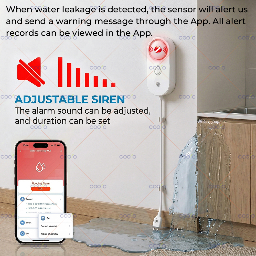 Tuya Zigbee Water Sensor Leaka - Home Automation Technology incelemesi ve fiyatı