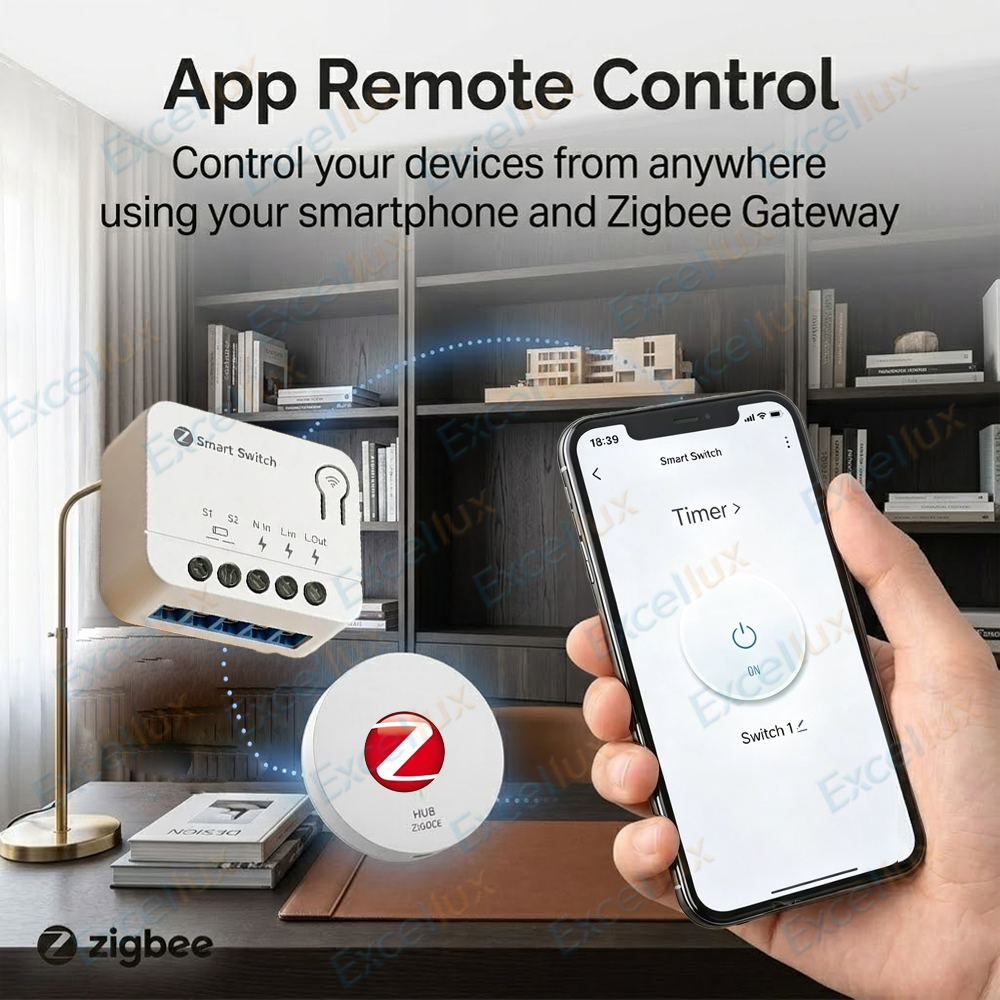 Ultra Mini ZigBee Smart Switch - Diy Home Automation Hub incelemesi ve fiyatı