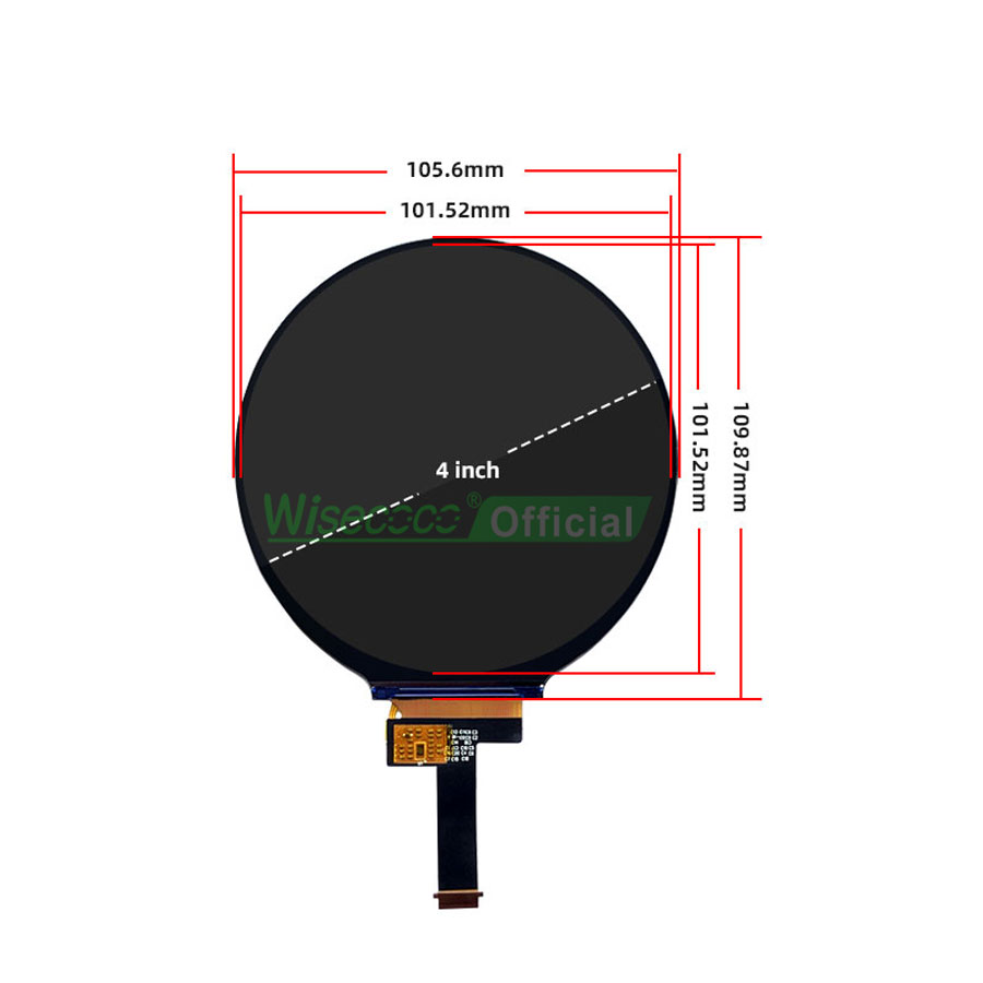Wisecoco 4 Inch Round LCD Disp - Home Automation Raspberry Pi incelemesi ve fiyatı