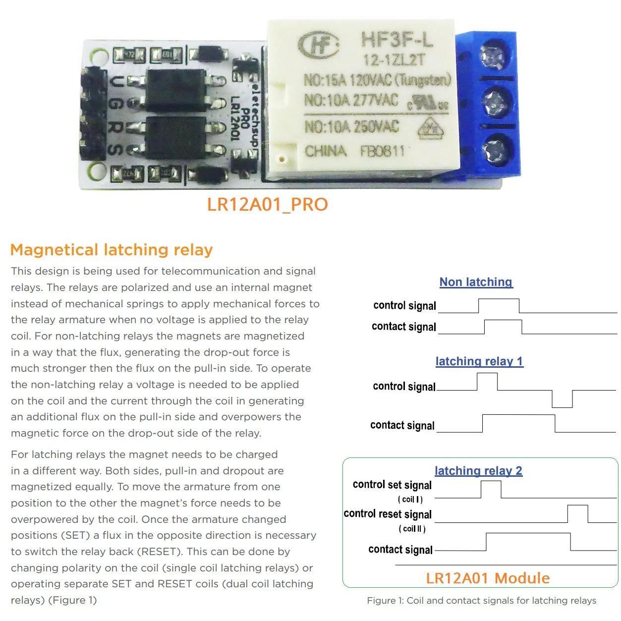LR12A01 Magnetic Latching Rela - Shelly Relay Module incelemesi ve fiyatı