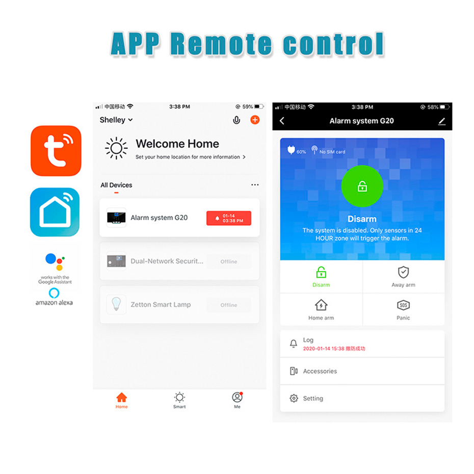 KERUI 433MHz DIY Alarm Kit G20 - Home Automation Diy Kit incelemesi ve fiyatı