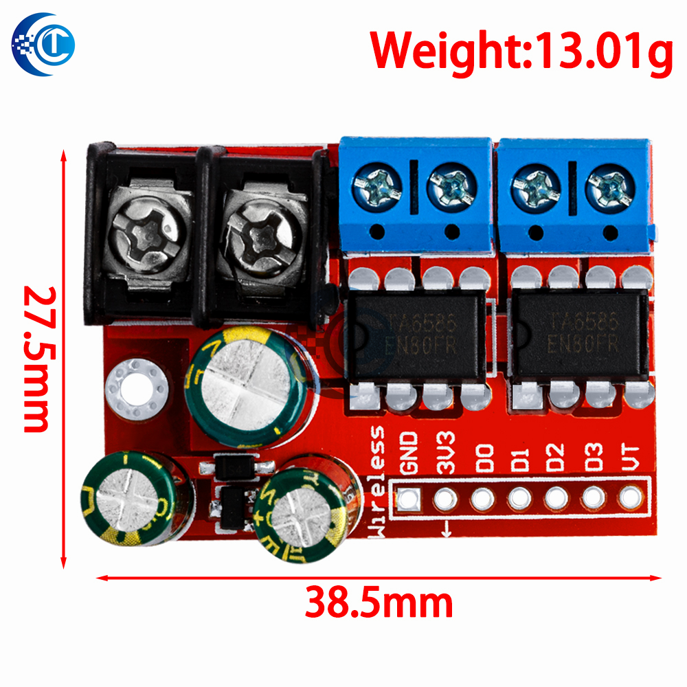 Dual DC Motor Driver Module (D - Level Shifter 3.3V incelemesi ve fiyatı