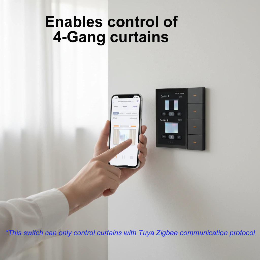 F3-pro Tuya Smart Panel ZigBee - Home Automation Technology incelemesi ve fiyatı