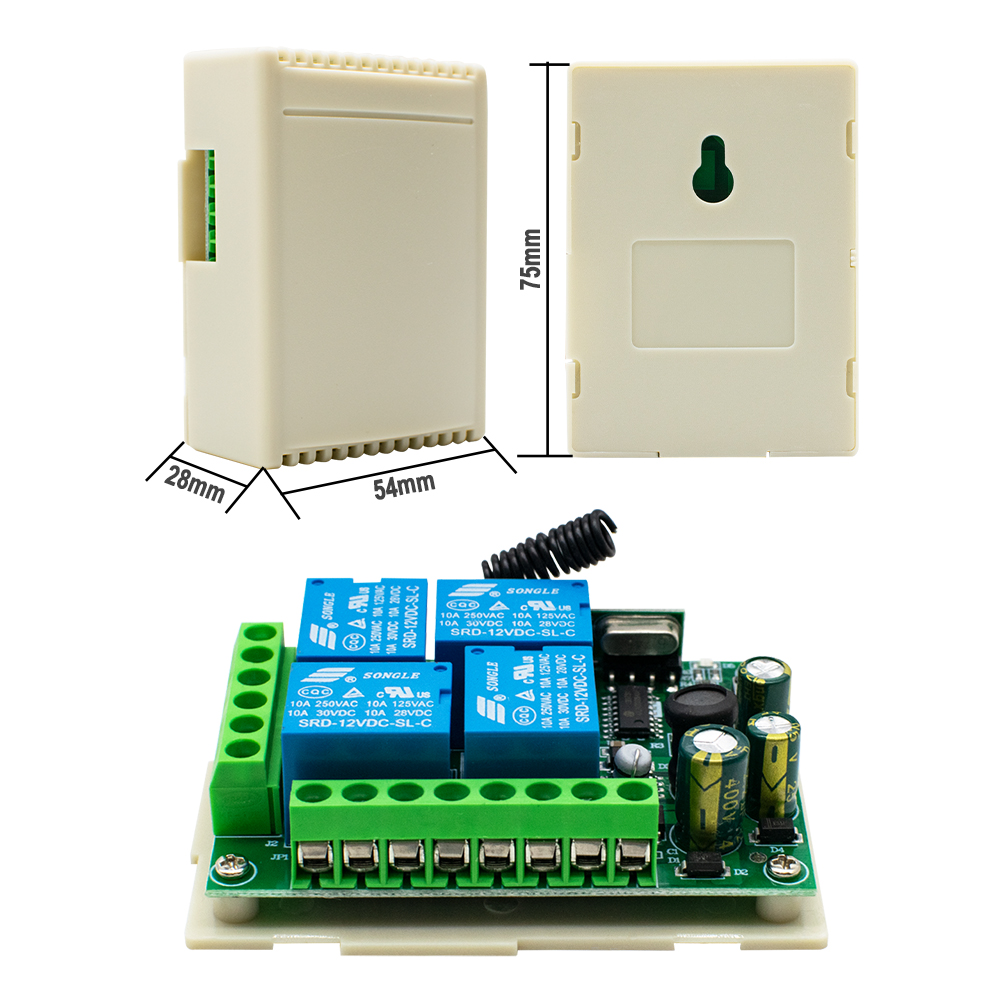 433Mhz Wireless Switch AC 85-2 - 433Mhz Receiver Module incelemesi ve fiyatı