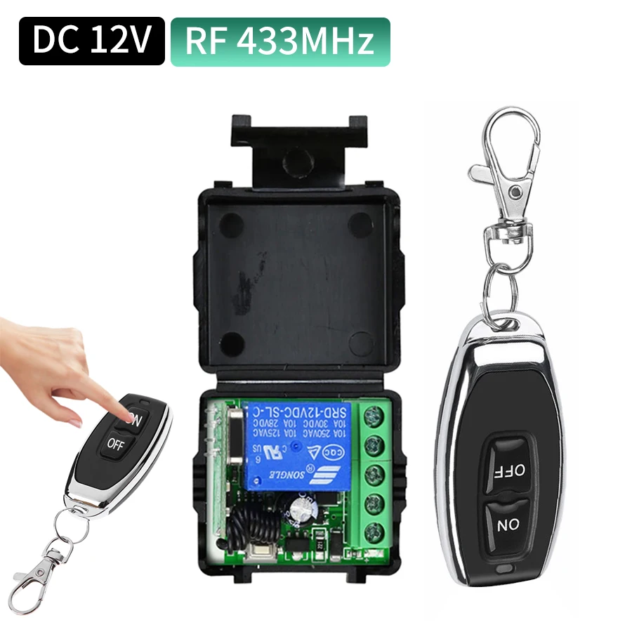 RF433MHz Wireless Switch Build - 433Mhz Receiver Module incelemesi ve fiyatı