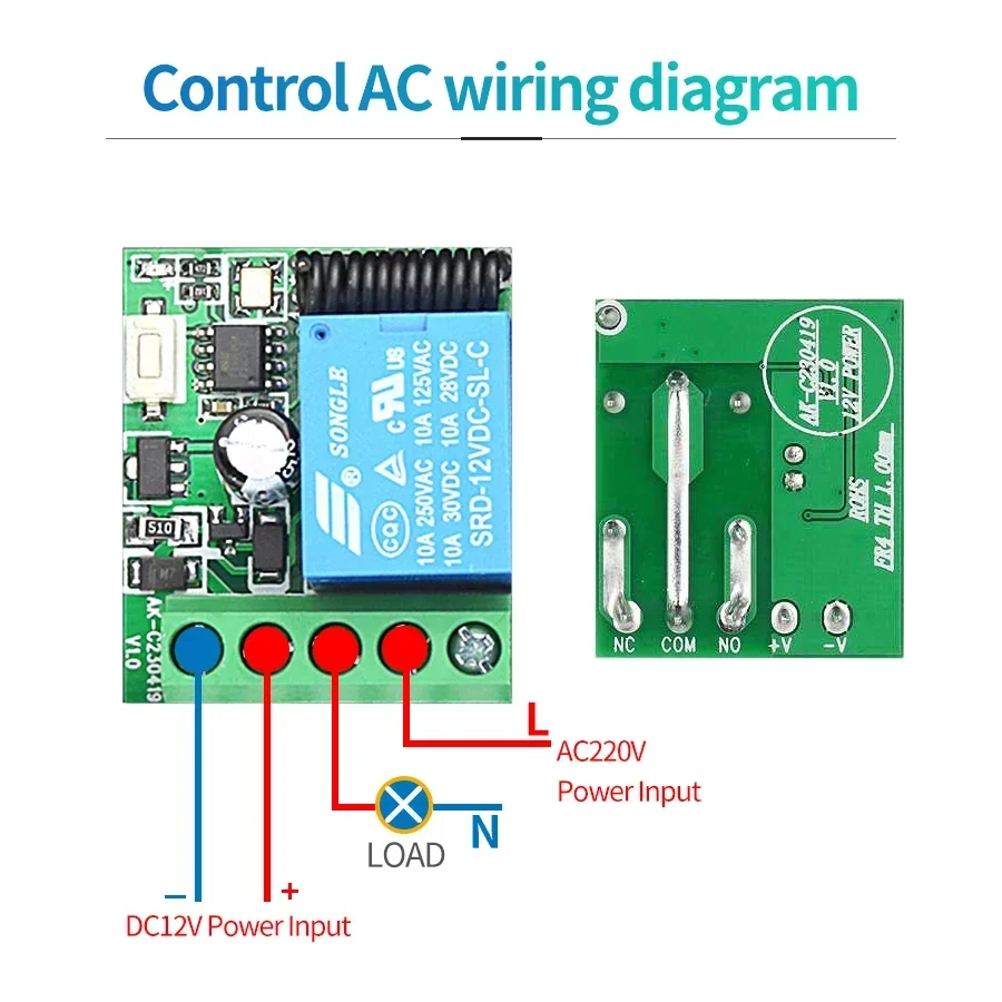 RF433MHz Wireless Switch Build - 433Mhz Receiver Module incelemesi ve fiyatı