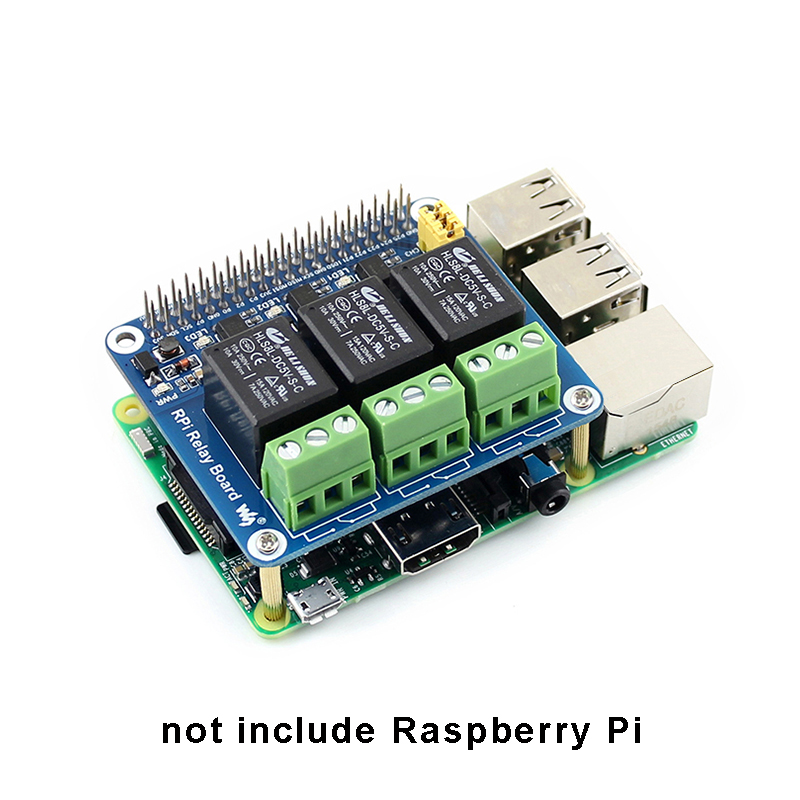 3 Channel Relay Expansion Boar - Home Automation Raspberry Pi incelemesi ve fiyatı