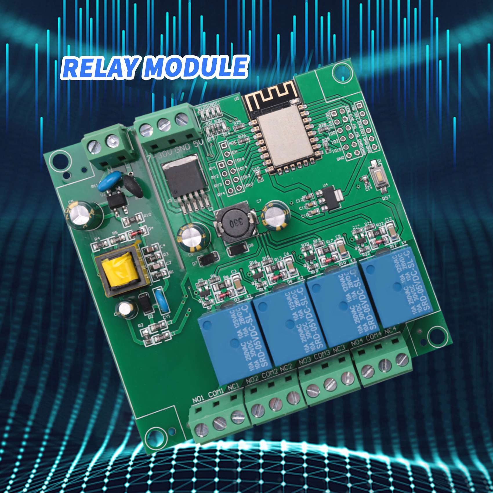 SCLS ESP8266 Wireless WIFI 4 C - Relay 8 Channel Board incelemesi ve fiyatı