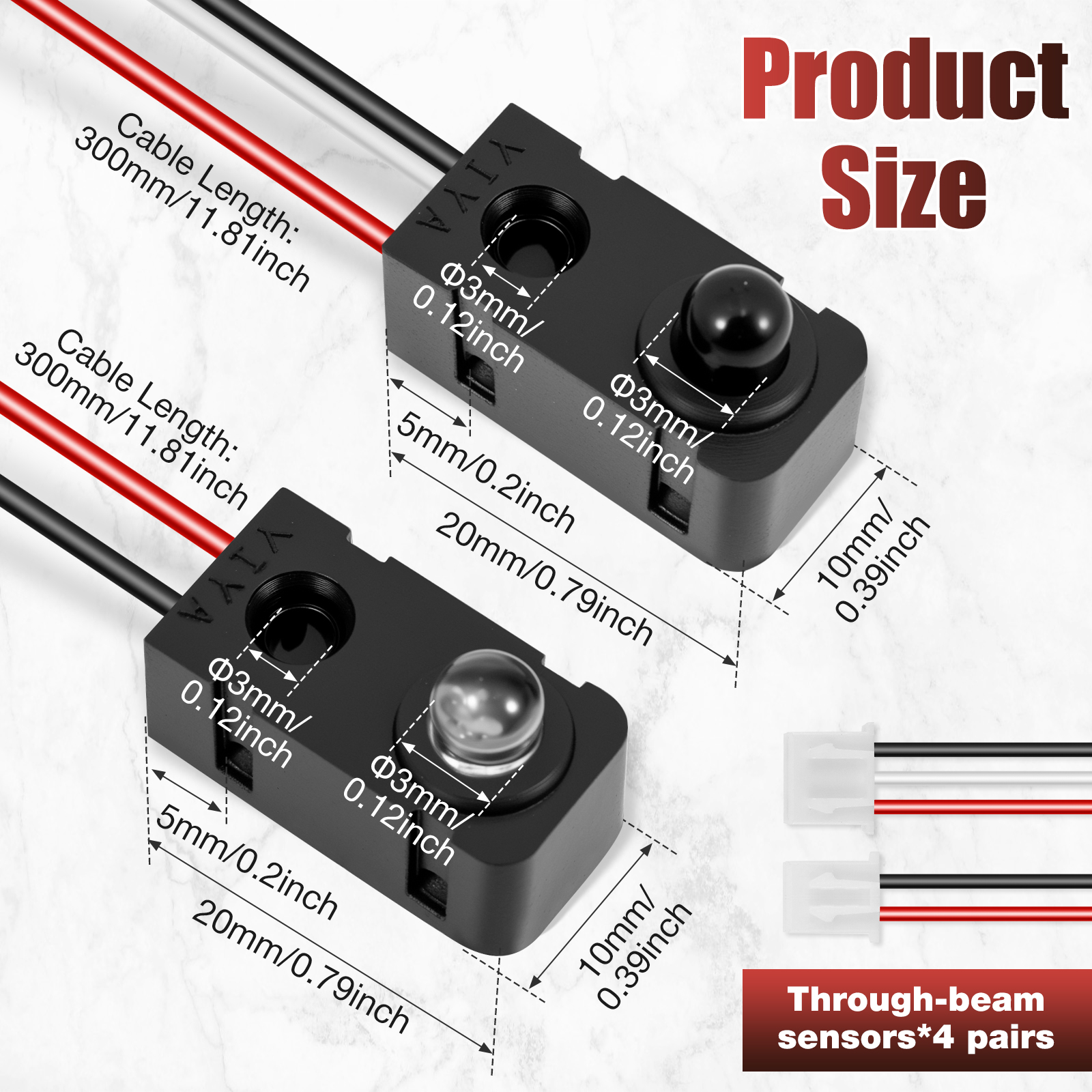 4 Pairs Infrared Break Beam Se - Diy Automation Projects incelemesi ve fiyatı