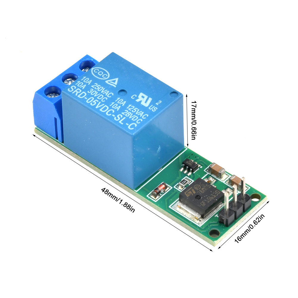 DC 6-24V Flip-Flop Latch Relay - Shelly Relay Module incelemesi ve fiyatı