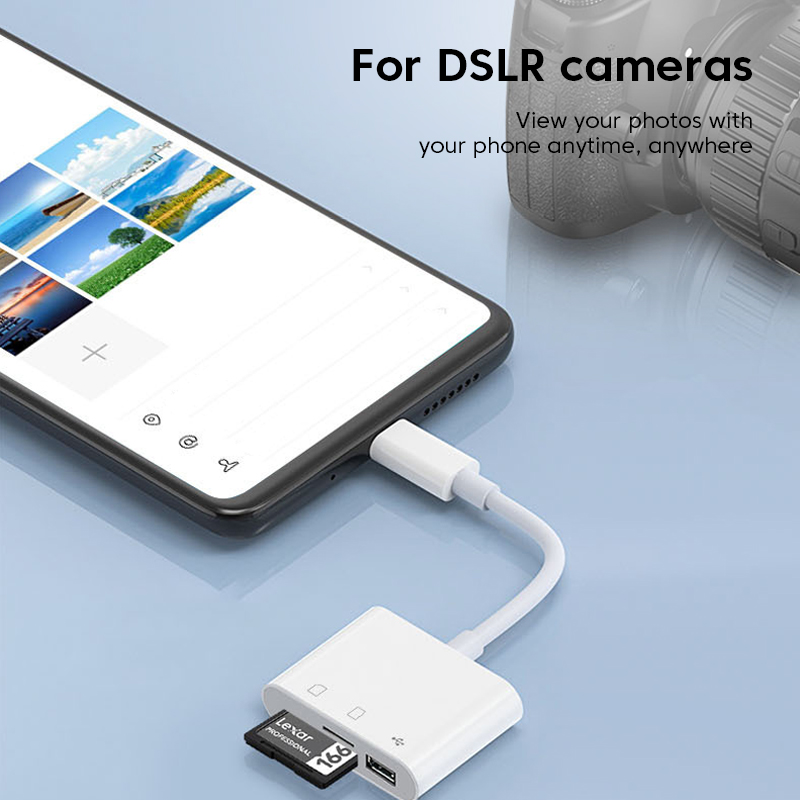 3 in 1 Type C Card Reader Adap - Home Assistant Sd incelemesi ve fiyatı