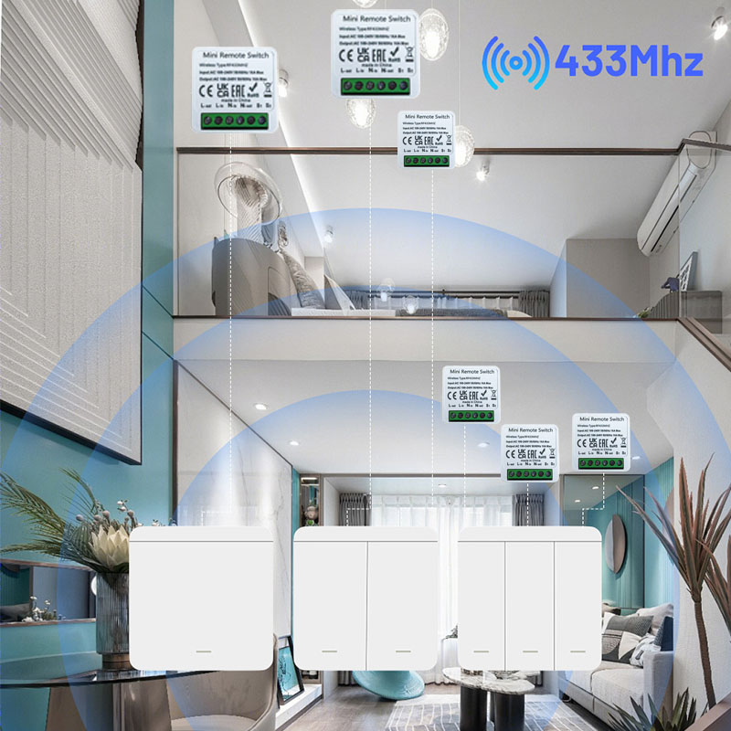 RF 433MHz Smart DIY Wireless S - Home Automation Systems Diy incelemesi ve fiyatı