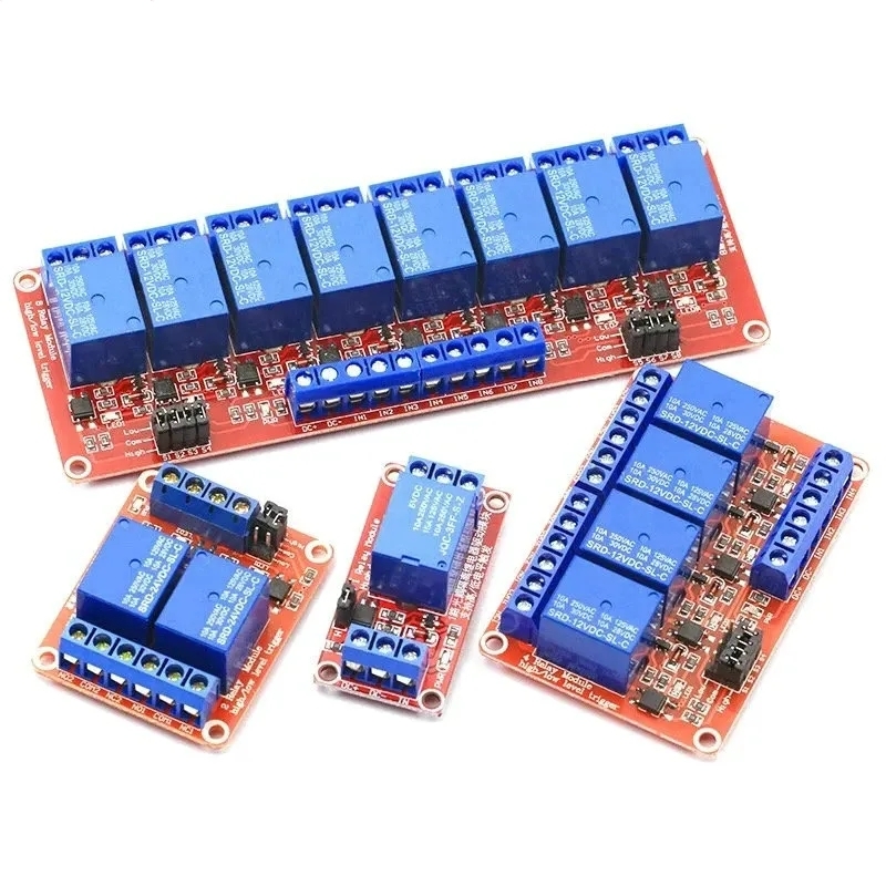 DC 5V 12V 24V 1 2 4 6 8 Channe - Relay 8 Channel Board incelemesi ve fiyatı