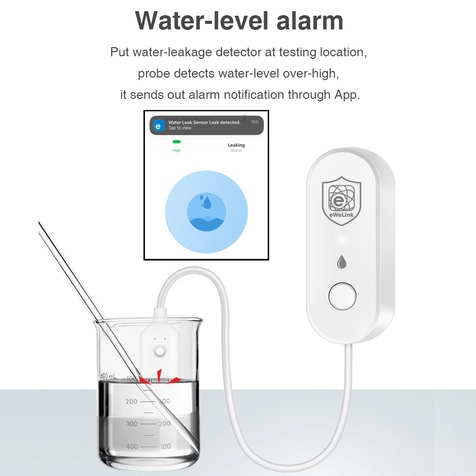 eWelink Zigbee Water Leakage S - Home Automation Technology incelemesi ve fiyatı