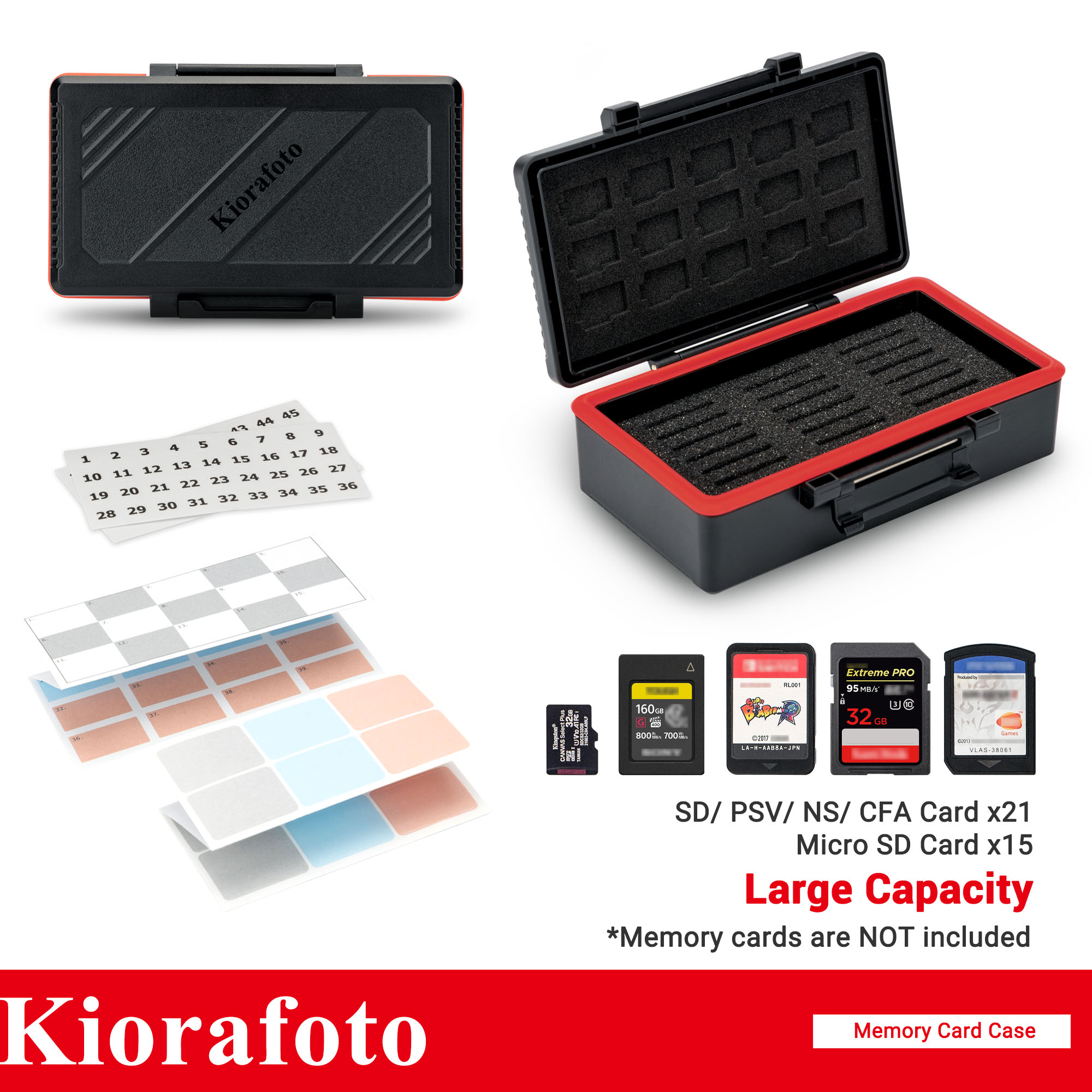 36 Slots Memory Card Case Hold - Home Assistant Sd incelemesi ve fiyatı